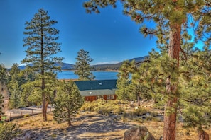 Property grounds - Luxury Log Style Lodge in Castle Glen with Unobstructed Views! Game & Movie Rooms! (Big Bear Lake)