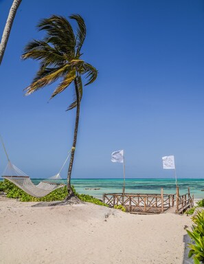 Tæt på stranden