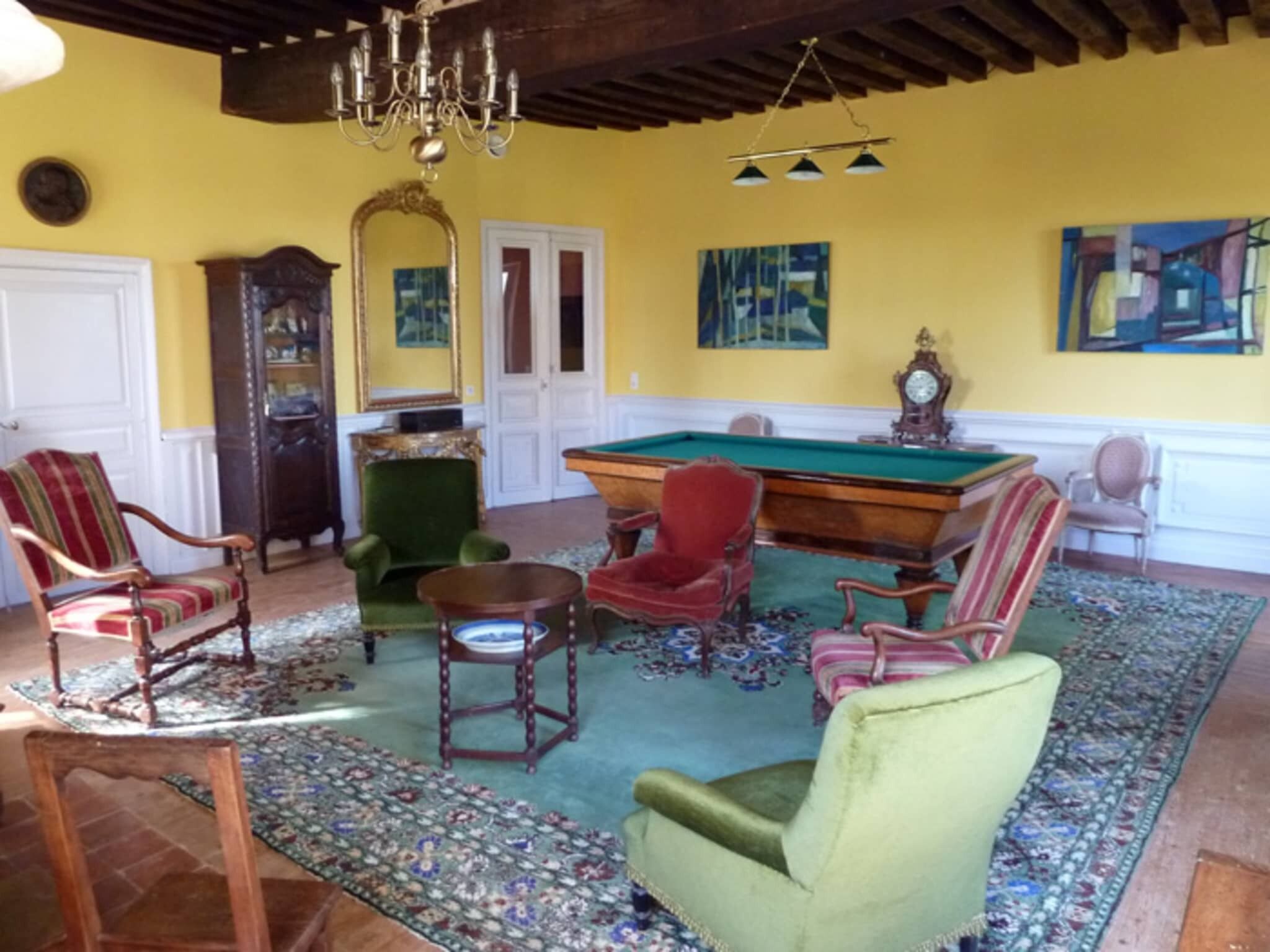 Sala de estar en el lobby