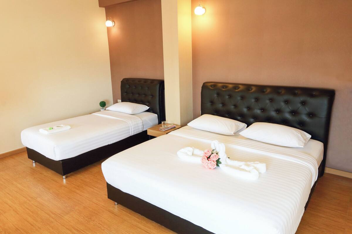 Suite | Individually decorated, individually furnished, desk, laptop workspace