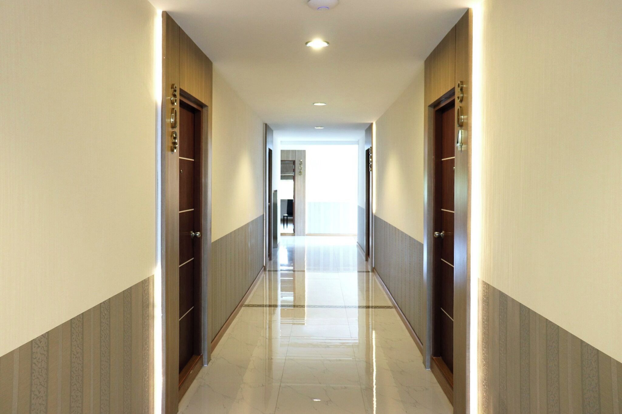 Façade de l’hébergement