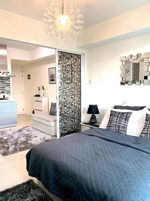 1 quarto, Wi-Fi, roupa de cama