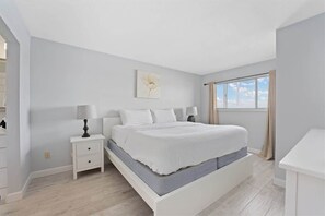 1 غرفة نوم ومكواة/لوح كي وواي فاي مجانًا وملاءات أسرّة