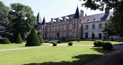 Château d'Argoules en la bahía de Somme a 20 minutos del mar