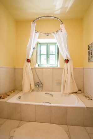 Deluxe Villa, 4 Bedrooms, Private Pool | Bathroom - Villa Fortuna - Unique pool villa by VillaRentalsgr (Paros)