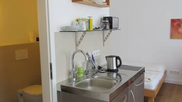 Studio | Tempat tidur lipat/tambahan dan Wi-Fi gratis