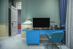 デラックス ダブルまたはツインルーム | 低刺激性寝具、ピロートップベッド、セーフティボックス (室内)、客室ごとに異なる装飾