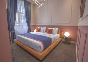 Literie hypoallergénique, surmatelas, coffres-forts dans les chambres