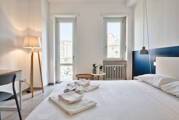3 chambres, fer et planche Ă repasser, Wi-Fi, draps fournis