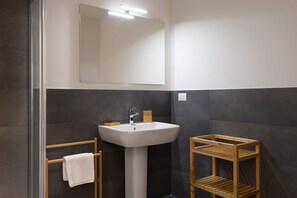 Shower, bidet - GuestHost - Cozy studio located just a few meters from the metro, which can take you to the center and even less to the very crowded San Salvario. We are a short walk from the Po River Park, the most important exhibition centers, Lingotto, the most renow (Torino)