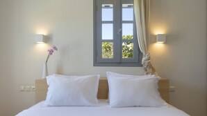 Traditional Villa, 4 Bedrooms, Private Pool, Sea View | 4 bedrooms, desk, laptop workspace, WiFi (free) - Villa Anemos by VillaRentalsgr (Paros)