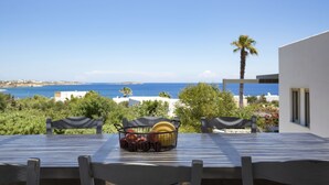 Traditional Villa, 4 Bedrooms, Private Pool, Sea View | Terrace/patio - Villa Anemos by VillaRentalsgr (Paros)