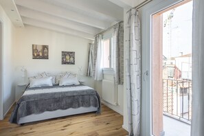 Apartamento, 1 quarto | 1 quarto, ferros/tábuas de passar roupa, berços (sobretaxa)