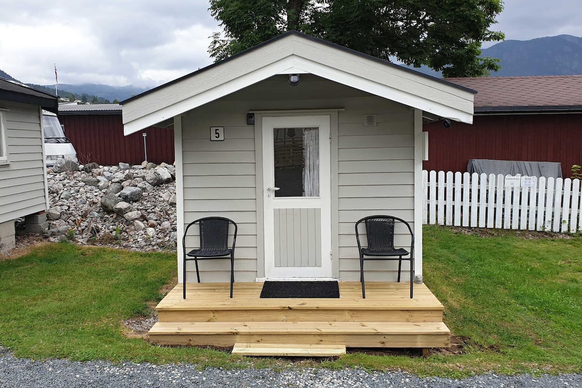 Ferienhütte, 2 Einzelbetten | Kostenloses WLAN, Bettwäsche