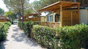 Økonomi-husvogn | Terrasse/patio