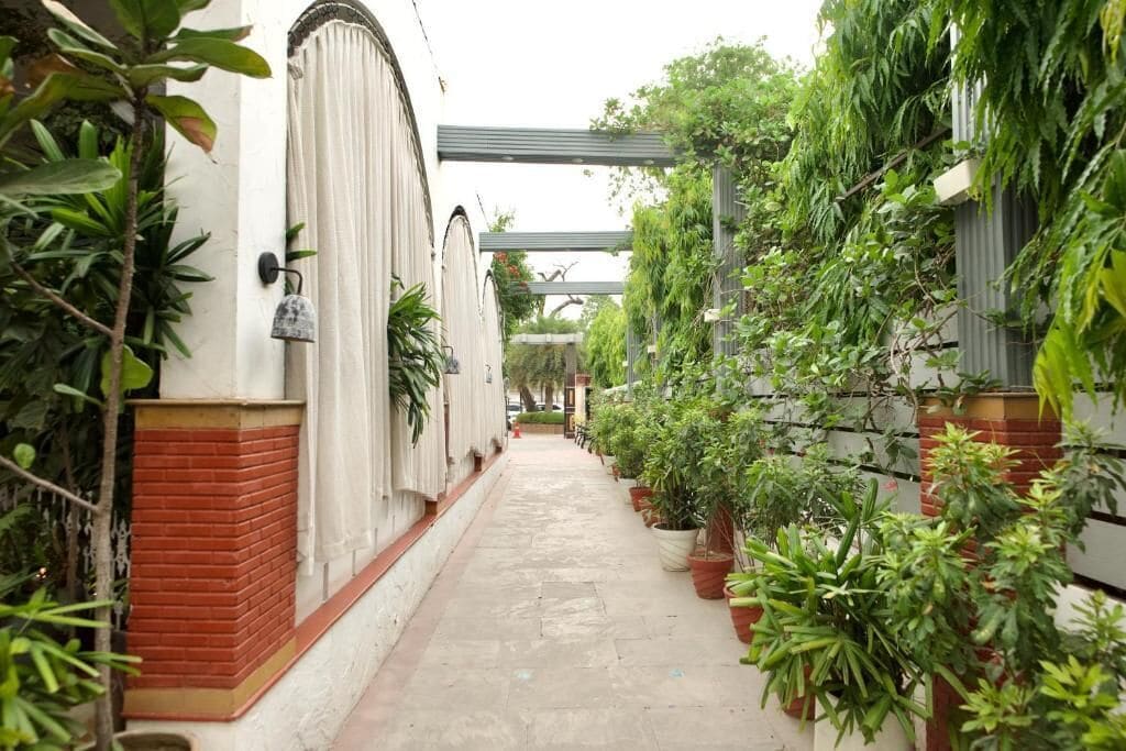 Entrada de la propiedad