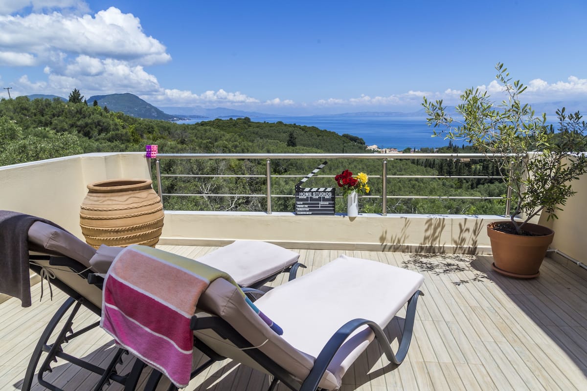 Superior Penthouse, 1 Bedroom, Jetted Tub, Sea View | View from room