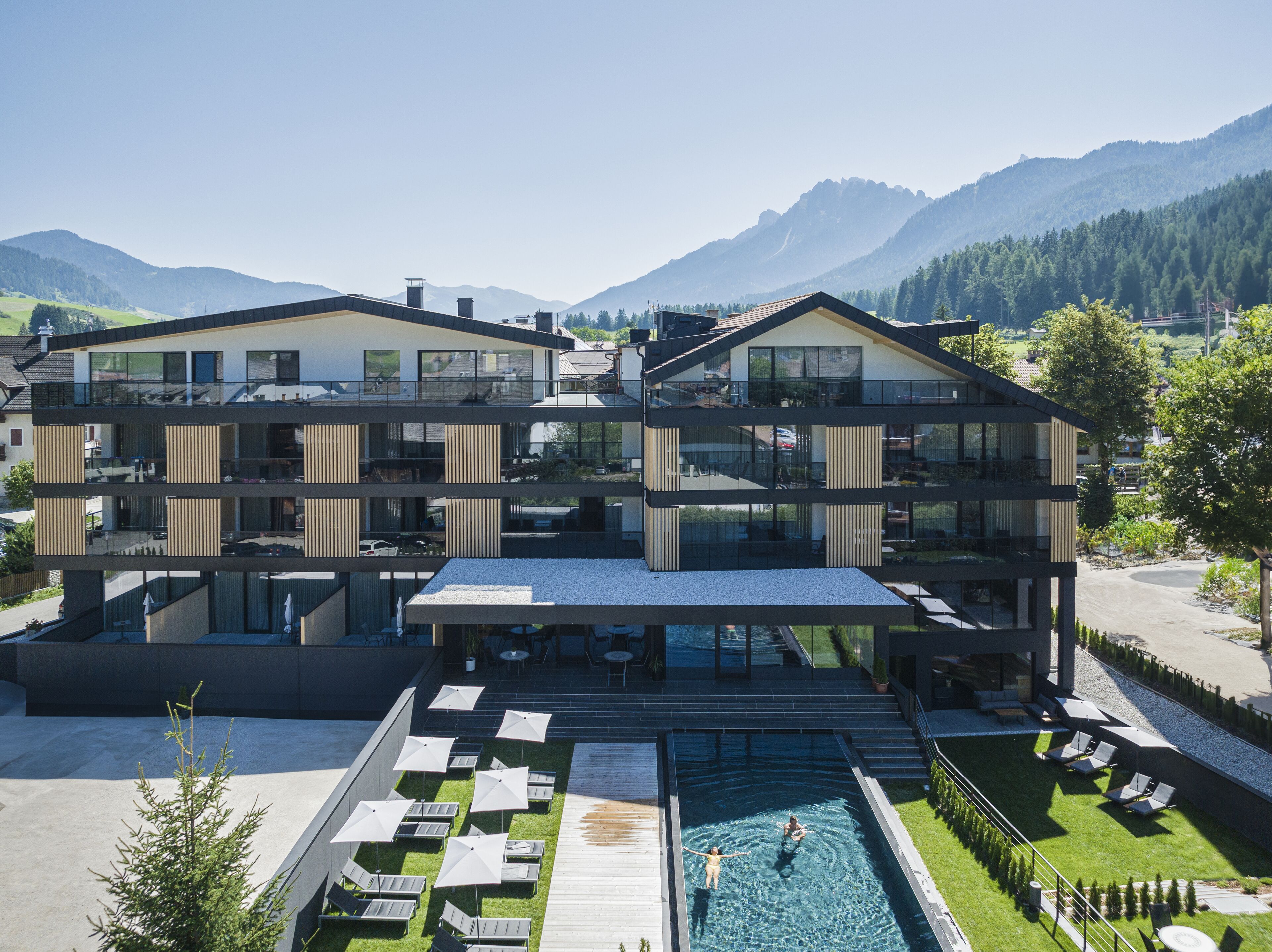Fassade der Unterkunft