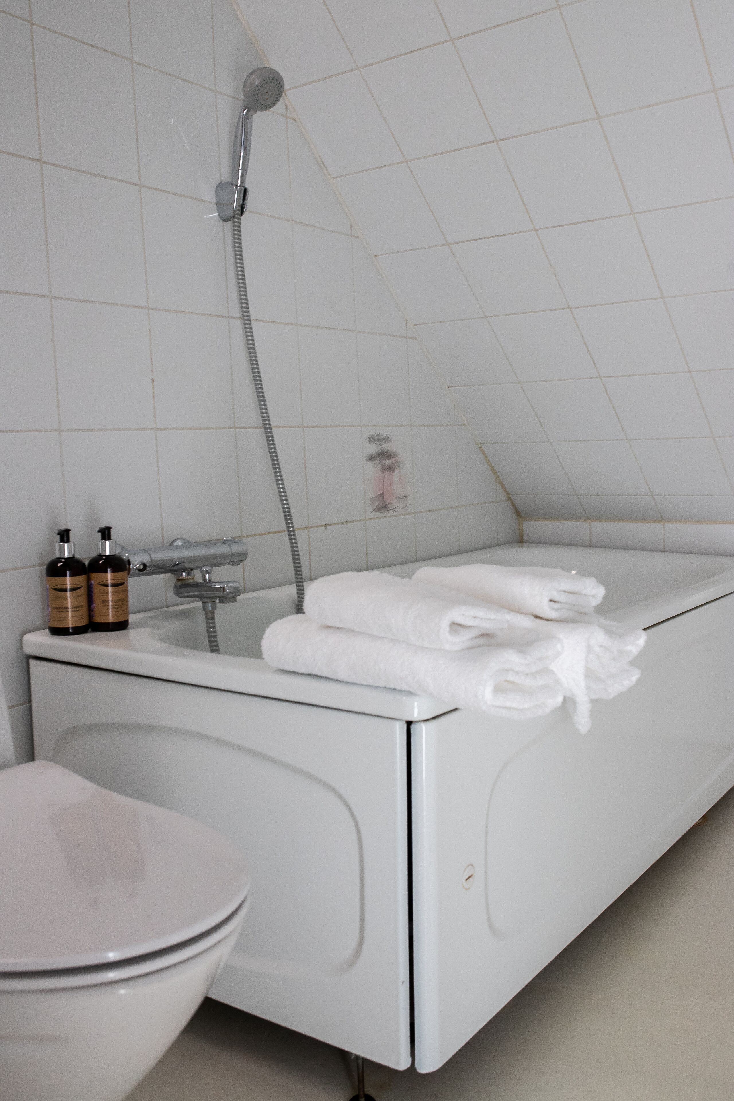 family quadruple room | bathroom | free toiletries, hair dryer, towels