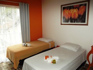 Minibar, blackout curtains, iron/ironing board, free WiFi