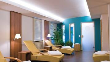 Sauna seca, sauna a vapor, tratamentos corporais, bandagem corporal