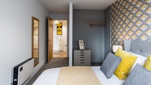 Basic-Ferienhütte | Bügeleisen/Bügelbrett, kostenloses WLAN, Bettwäsche