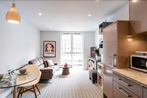 Basic-Ferienhütte | Wohnzimmer