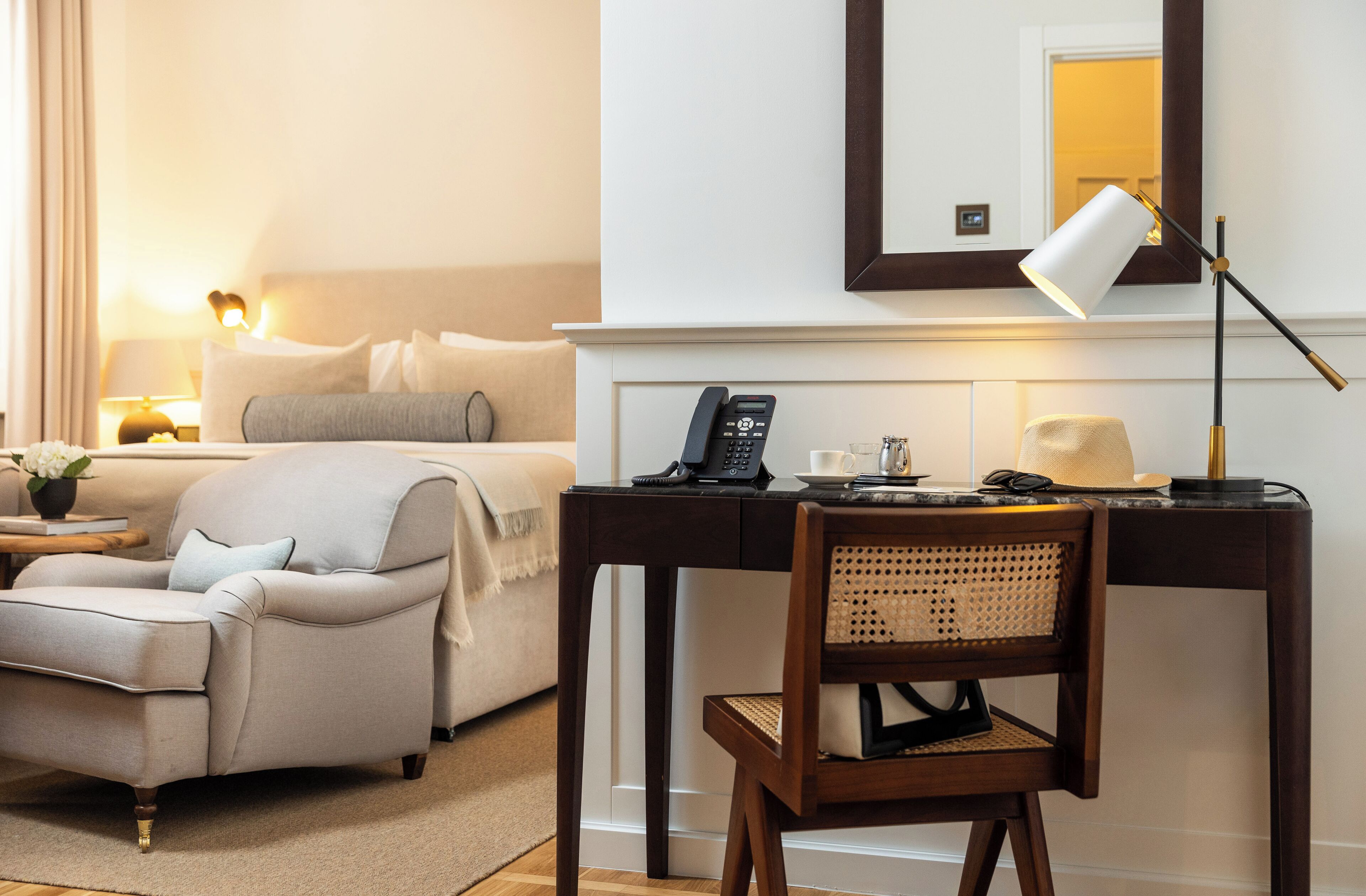 junior studio suite | 1 bedroom, minibar, in-room safe, individually decorated