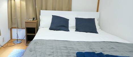1 chambre, fer et planche Ă repasser, Wi-Fi, literie fournie