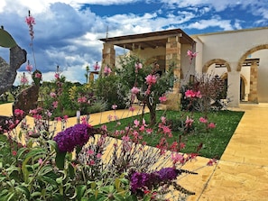 Overnattingsstedets uteområder