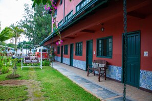 Fassade der Unterkunft