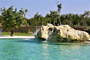 Pool - Cosy apartment for 4 guests with A/C, pool, WIFI, TV and panoramic view (Otranto)