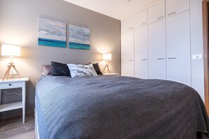 Exclusive-huoneisto, 1 makuuhuone | 1 makuuhuone, ilmainen Wi-Fi, vuodevaatteet