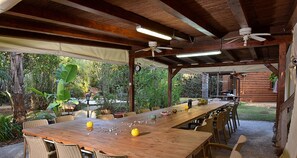 Outdoor dining