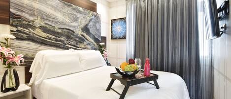 1 soveværelse, pengeskab på værelset, gratis Wi-Fi