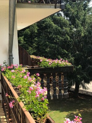 Chambre Double, terrasse | Balcon