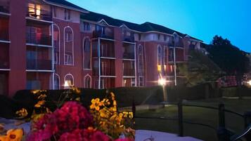 Front of property – evening/night
