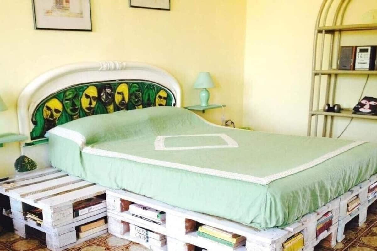 Double Room, Balcony (Private External Bathroom) | Free cribs/infant beds, free WiFi, bed sheets