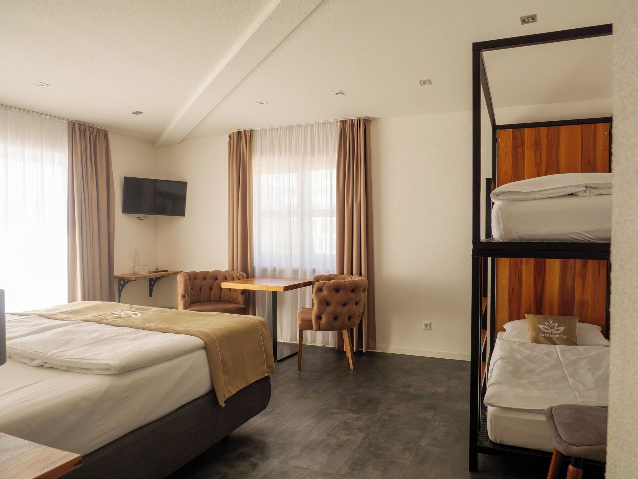 junior suite roof | 1 bedroom, in-room safe, desk, blackout curtains