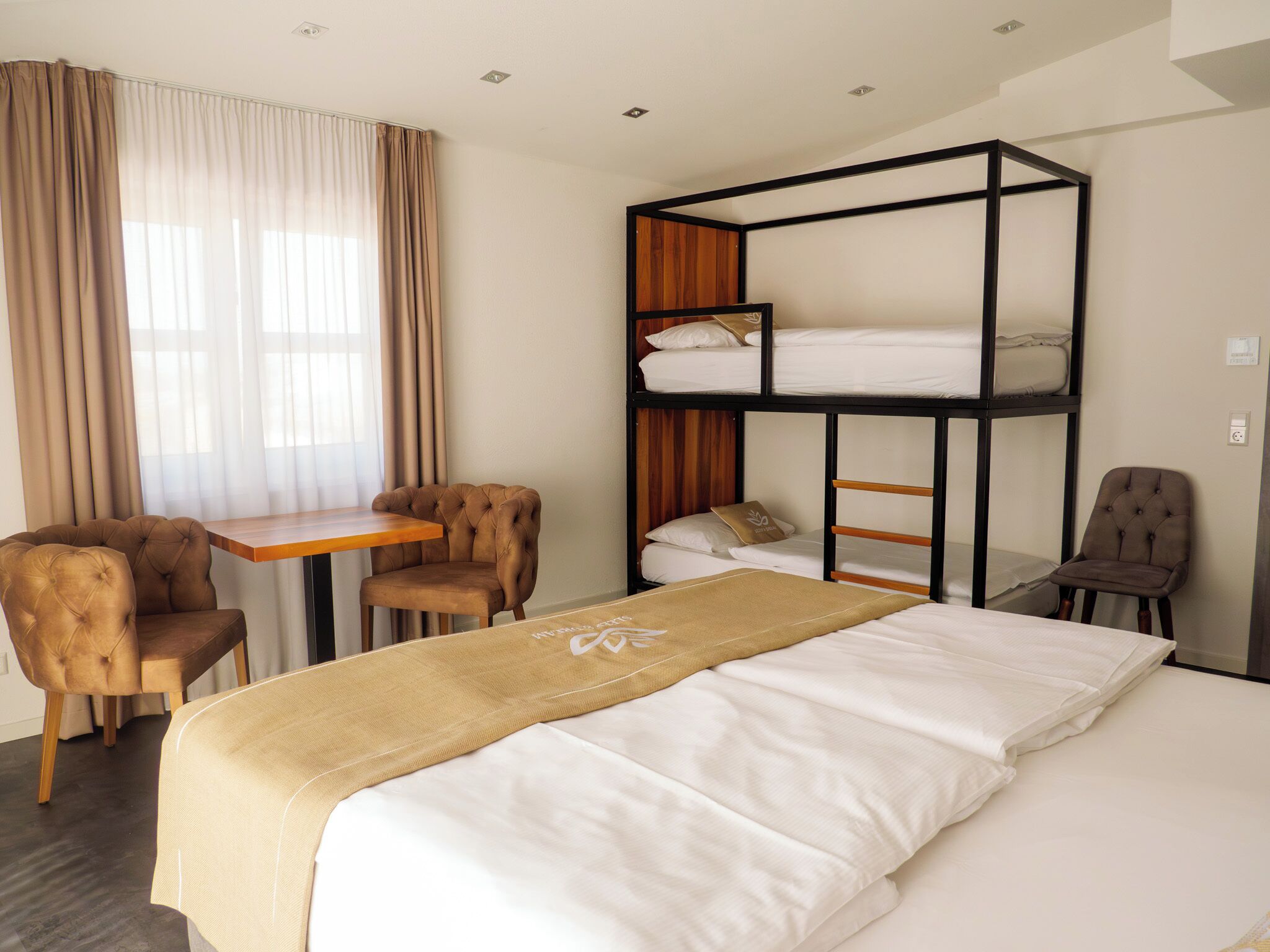 junior suite roof | 1 bedroom, in-room safe, desk, blackout curtains