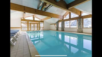 Una piscina riscaldata