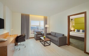 42-inch LED TV with satellite channels, TV