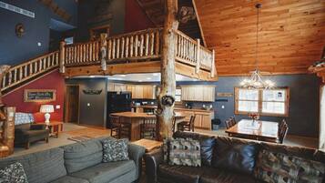 TV connectée, cheminée