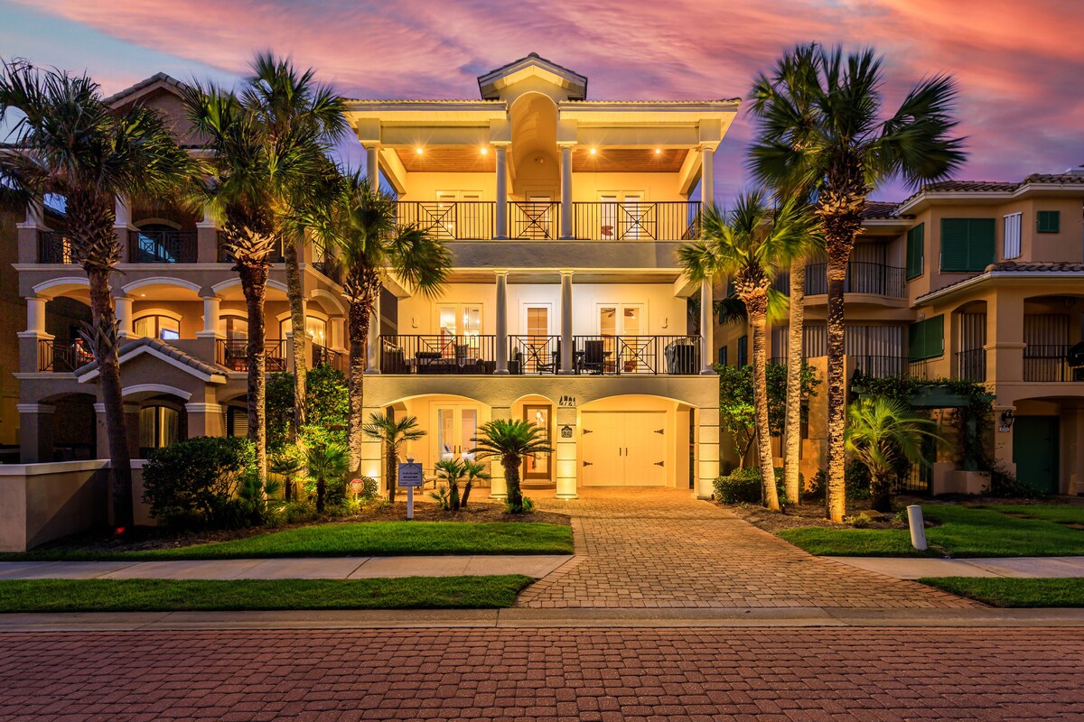 Luxury Family Home with Sunset & Beach Views | Game Room & Spacious Living