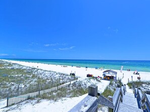 Beach nearby, beach towels