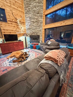 تلفزيون، مدفأة