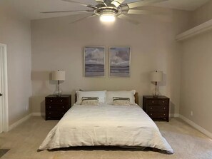 4 bedrooms, desk, iron/ironing board, free WiFi