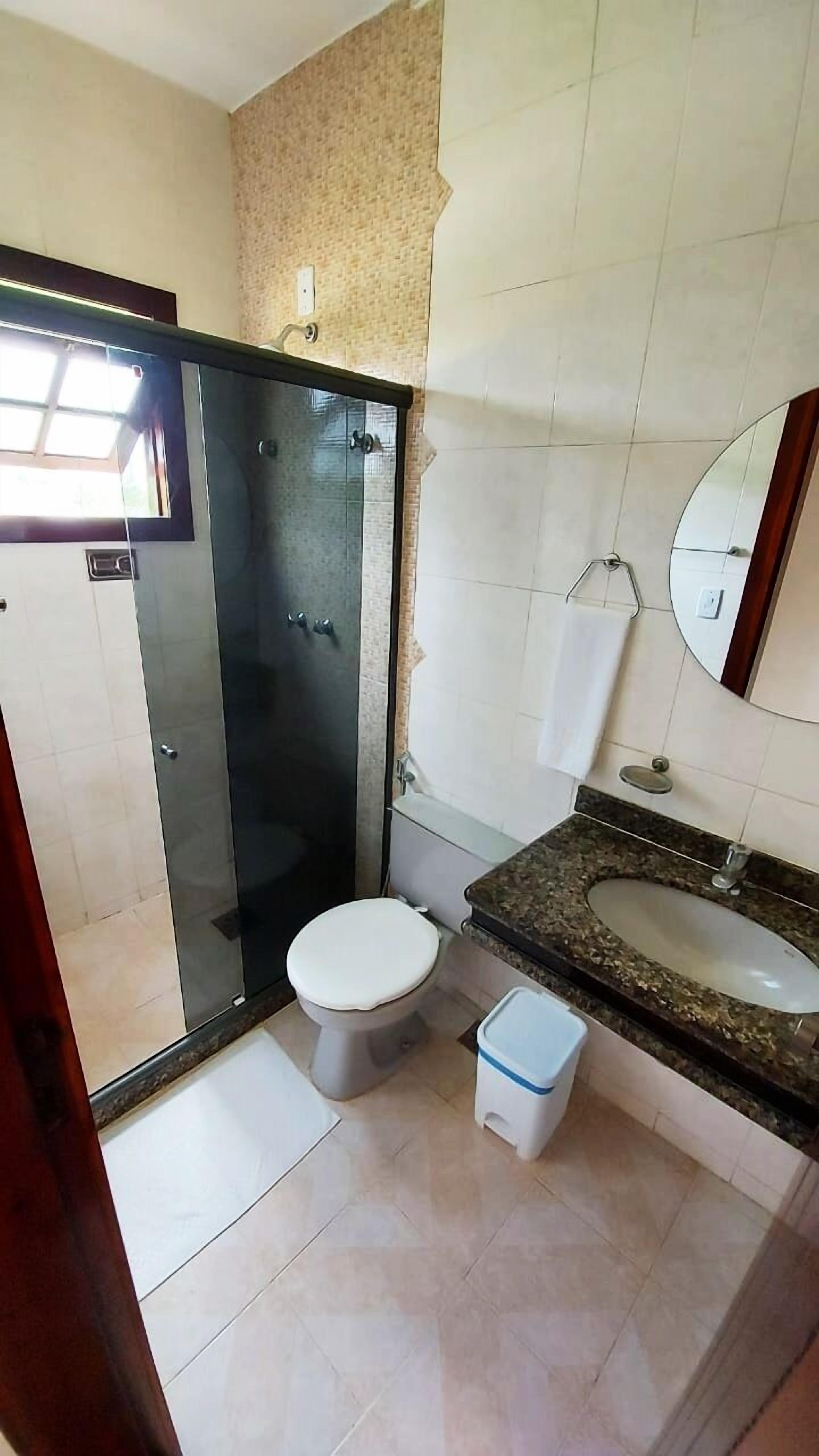 Shower, towels