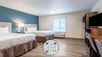 Premium-sengetøj, skrivebord, arbejdsområde til bærbare computere