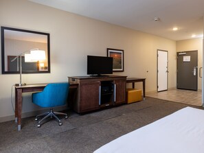 Standard 2 Queen Room ADA | Desk, laptop workspace, blackout curtains, iron/ironing board